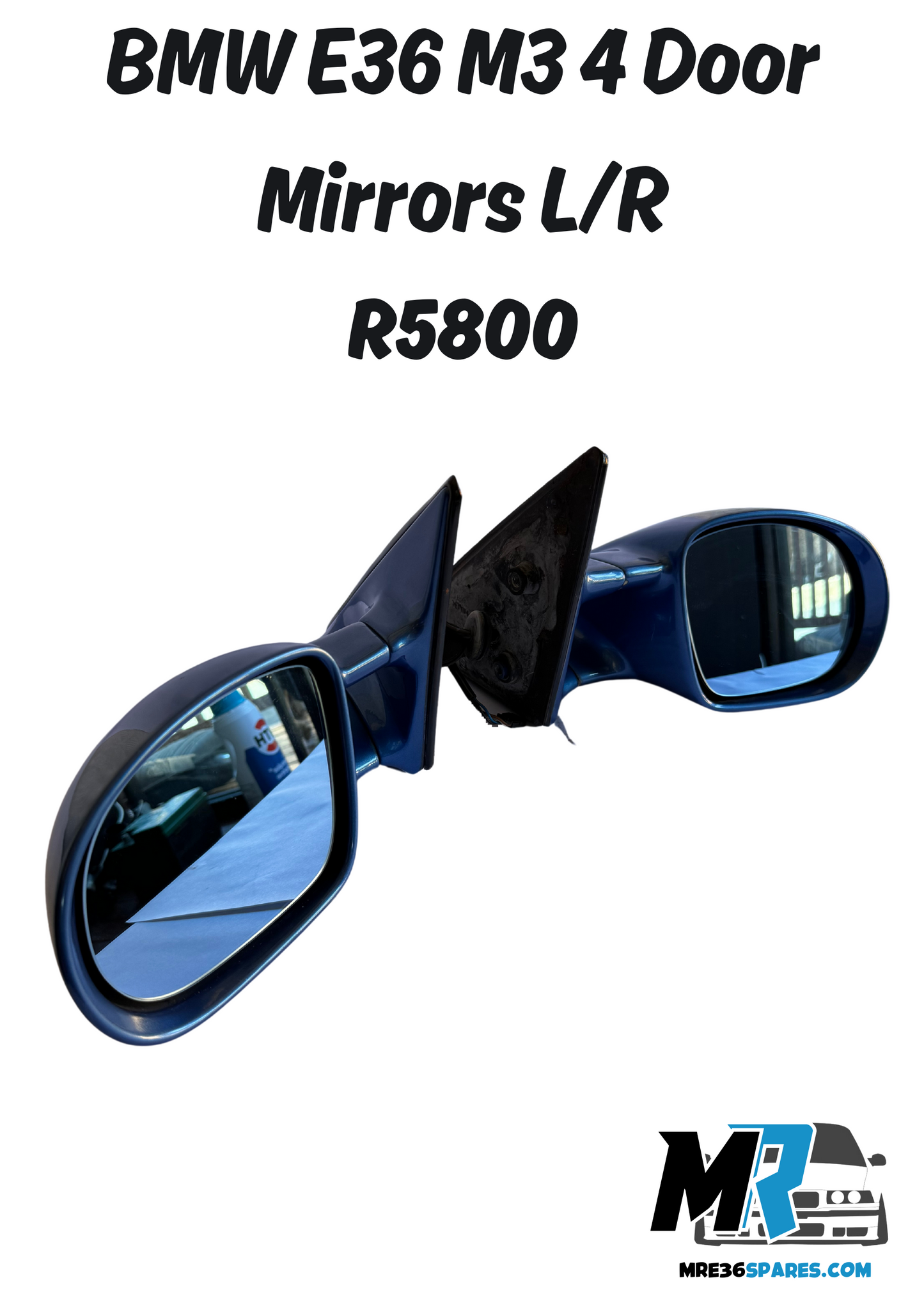 BMW E36 M3 SIDE MIRRORS OEM SEDAN – Mr E36 Spares