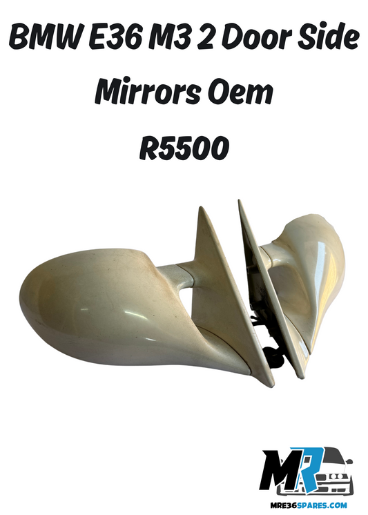 BMW E36 M3 2 DOOR SIDE MIRRORS OEM