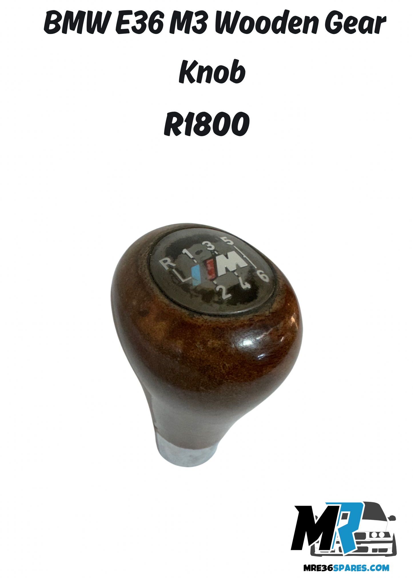 BMW E36 M3 WOODEN GEAR KNOB