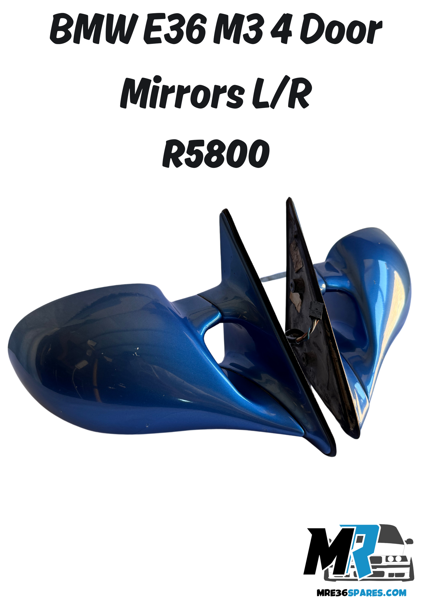 BMW E36 M3 SIDE MIRRORS OEM SEDAN – Mr E36 Spares