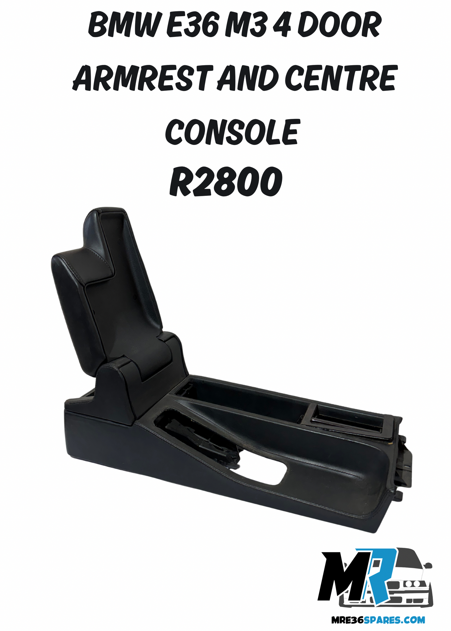 E36 M3 4 DOOR SEDAN ARMREST WITH CENTRE CONSOLE