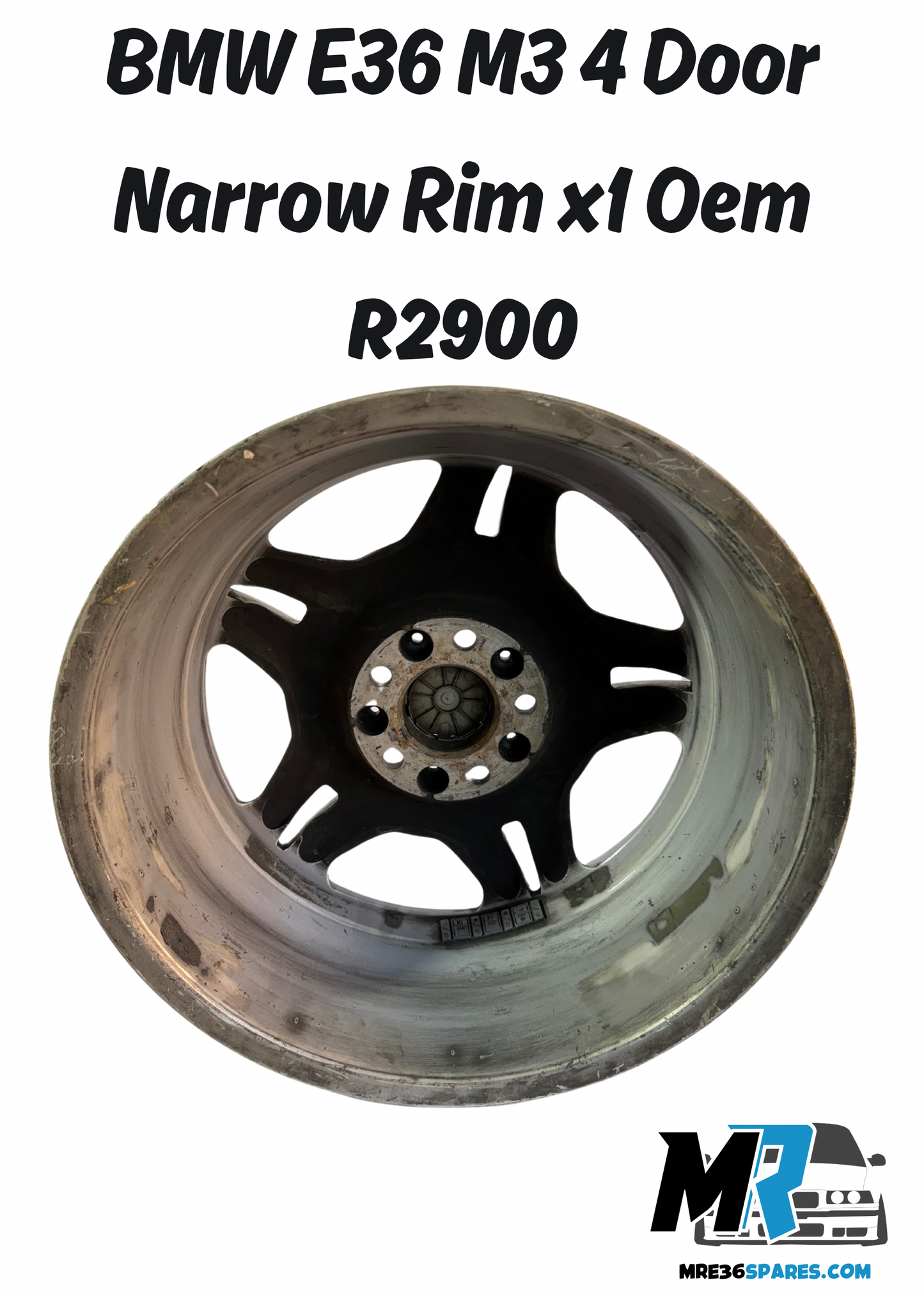 BMW E36 M3 SEDAN RIM x1 NARROW OEM