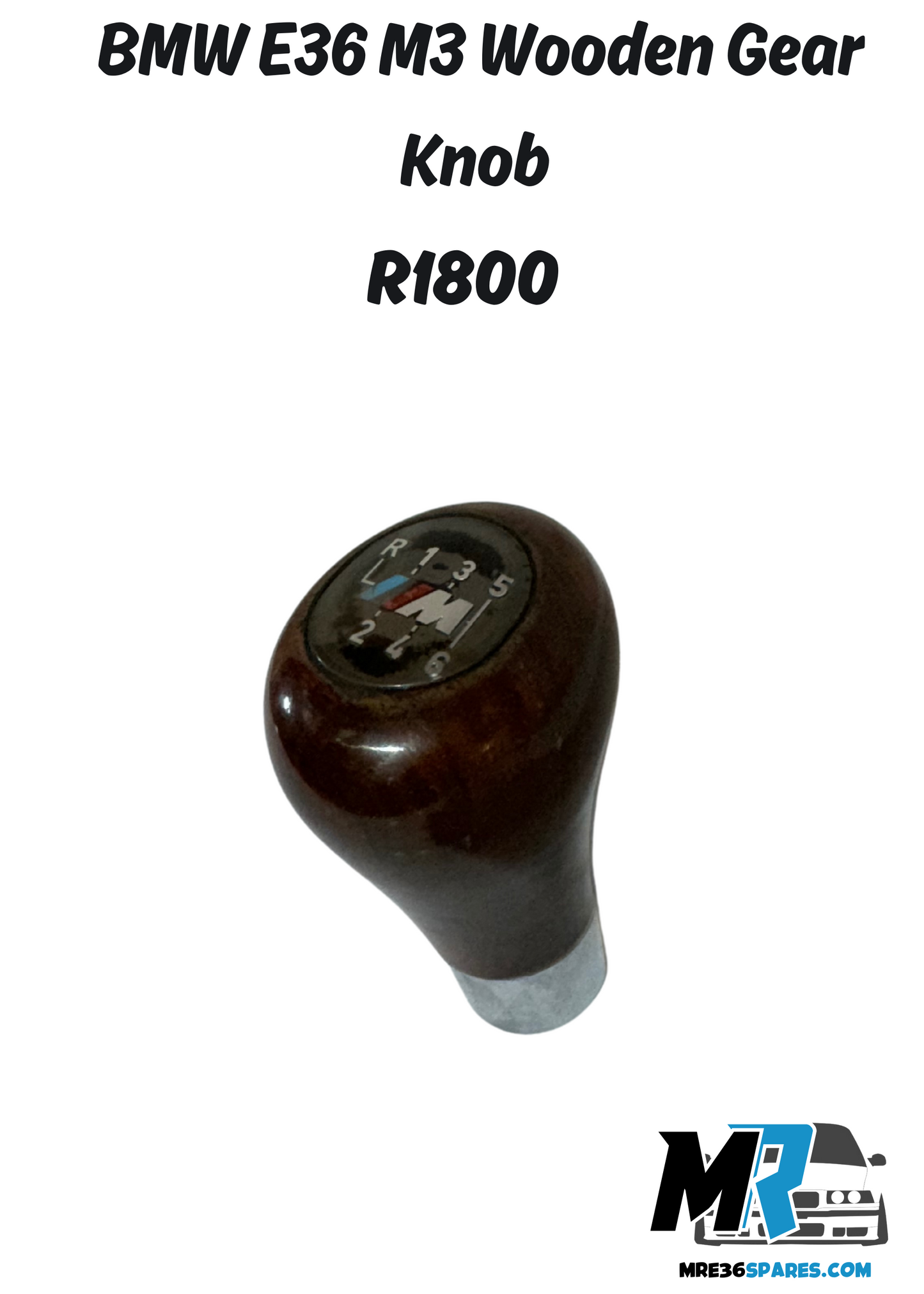 BMW E36 M3 WOODEN GEAR KNOB