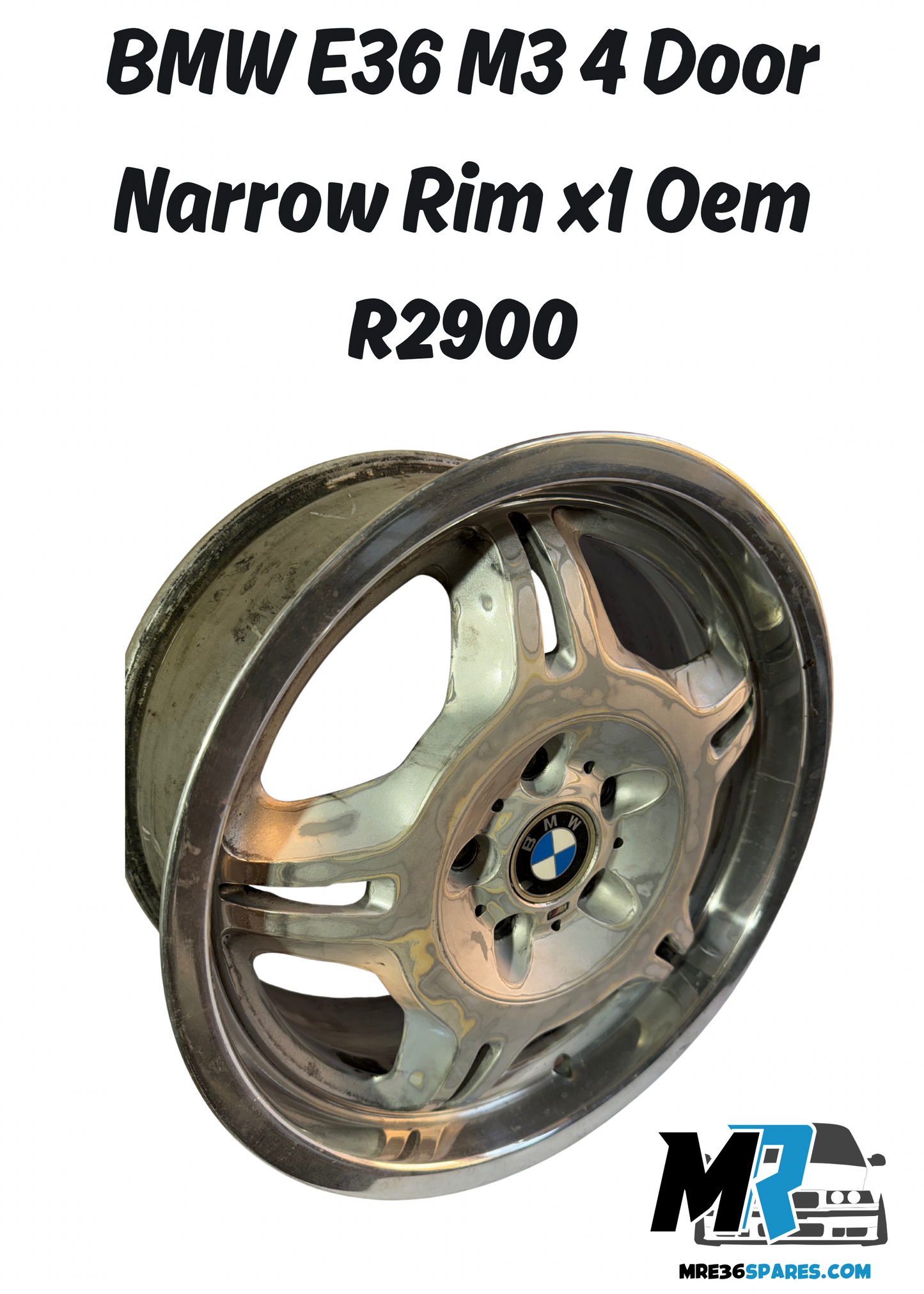 BMW E36 M3 SEDAN RIM x1 NARROW OEM