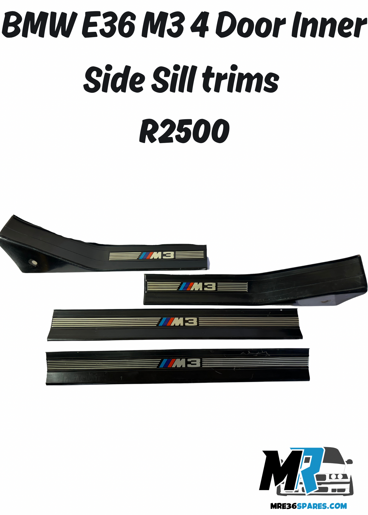 BMW E36 M3 4 DOOR SIDE SILL TRIMS OEM