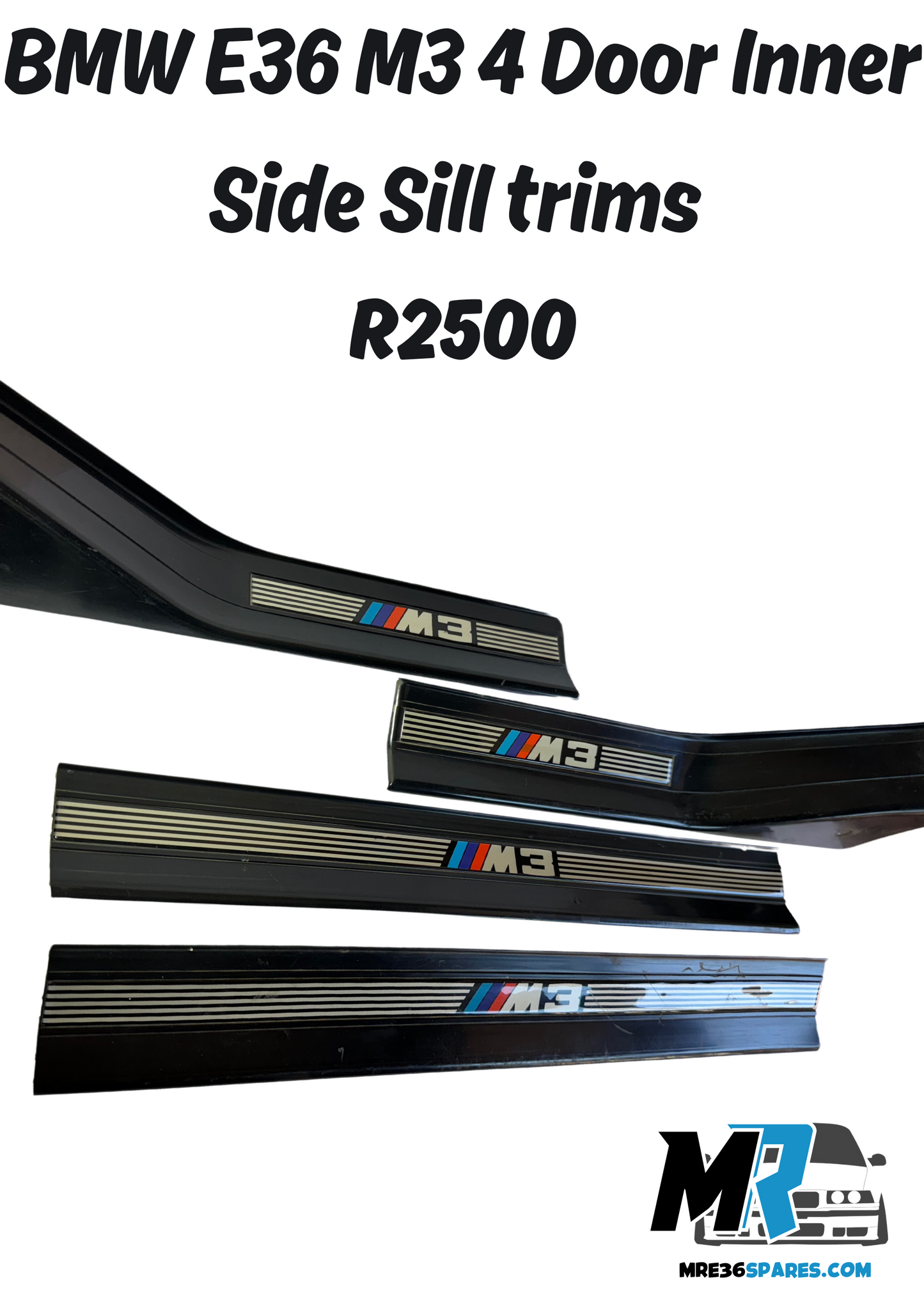 BMW E36 M3 4 DOOR SIDE SILL TRIMS OEM