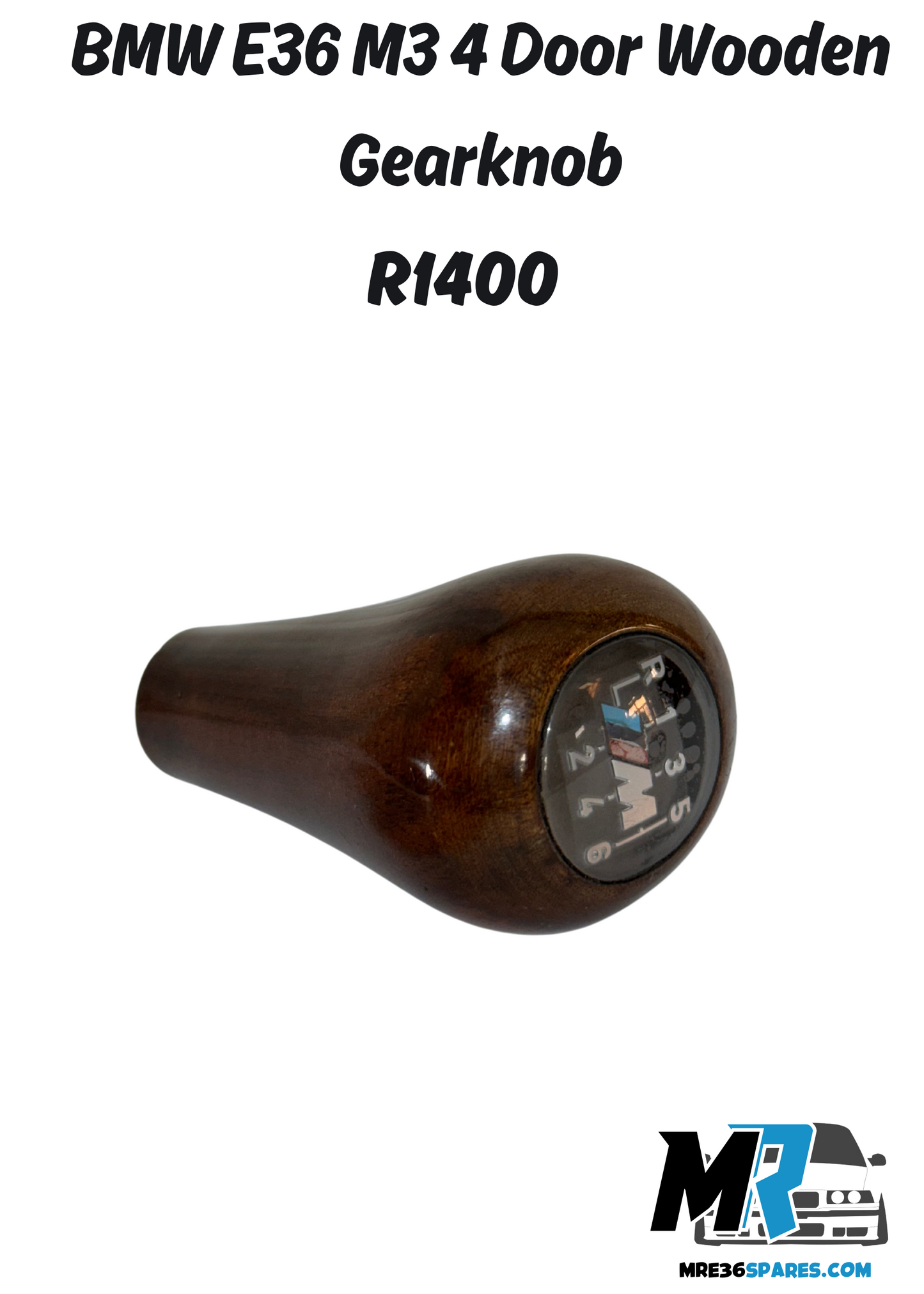 BMW E36 M3 WOODEN GEARKNOB 6 Spd