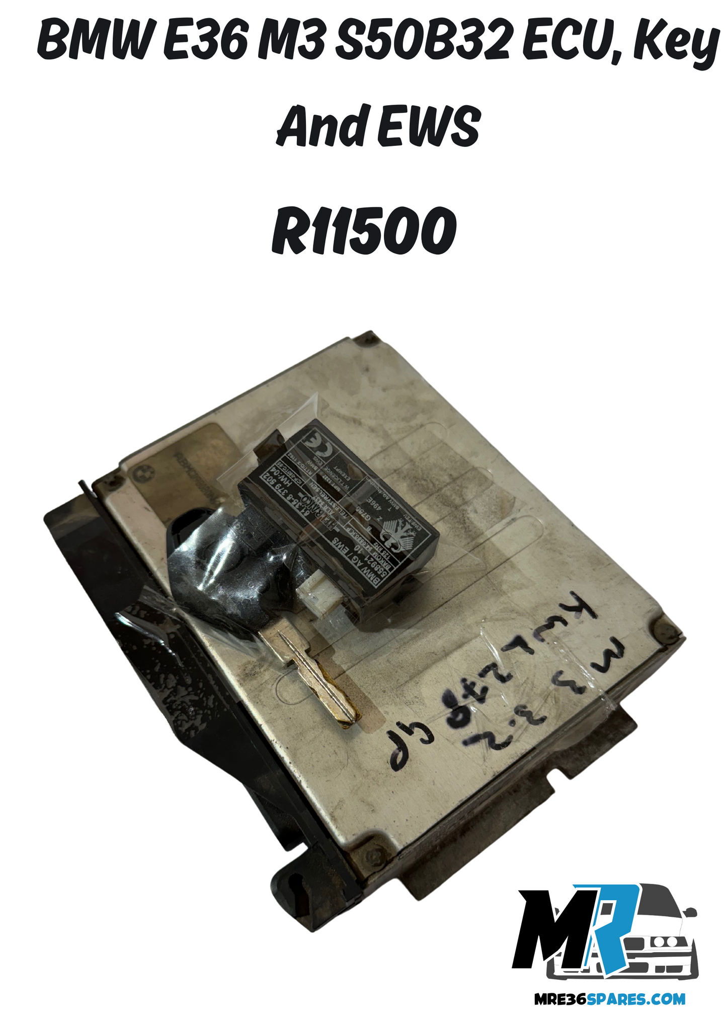 BMW E36 M3 S50B32 ECU, KEY AND EWS