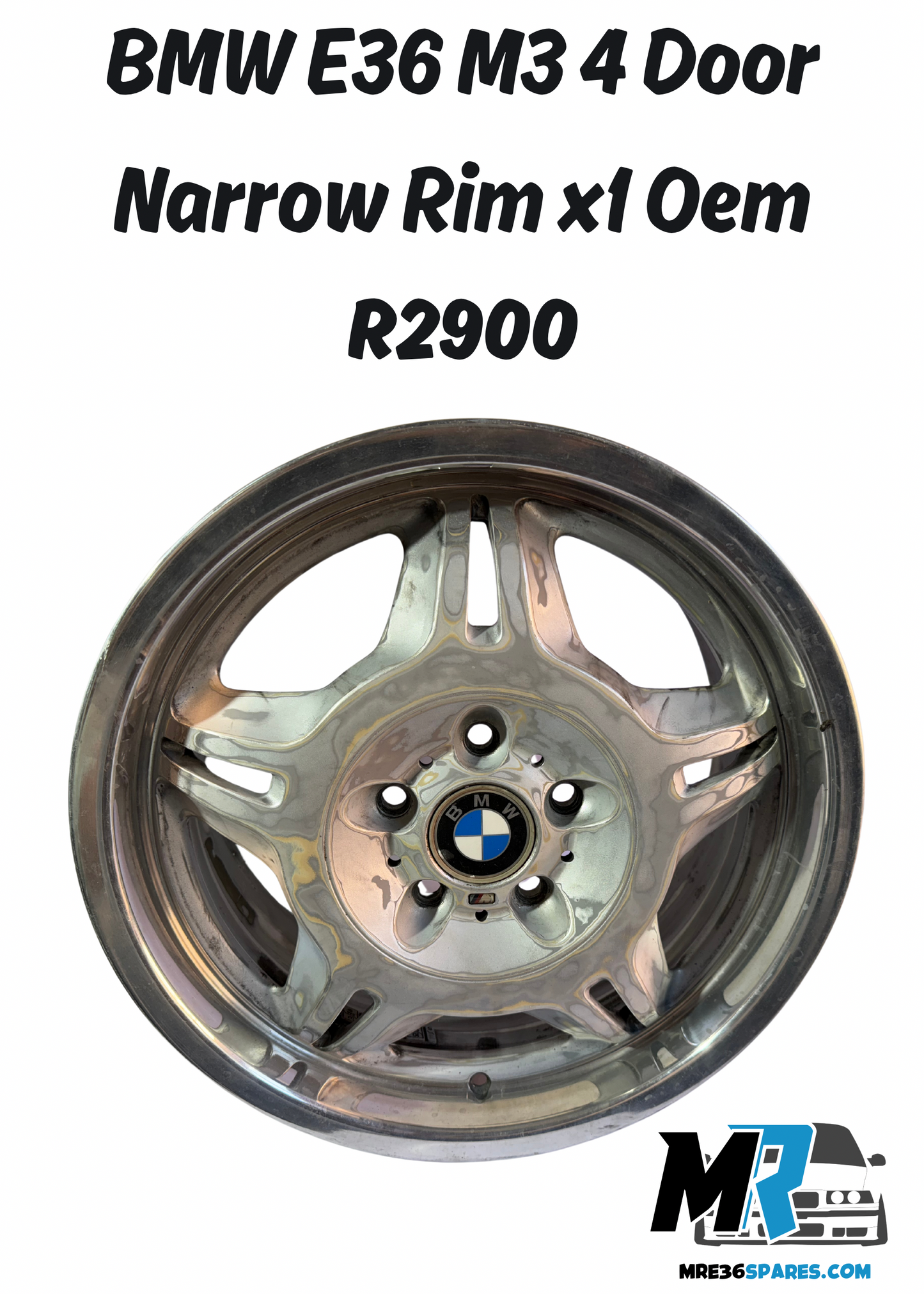 BMW E36 M3 SEDAN RIM x1 NARROW OEM