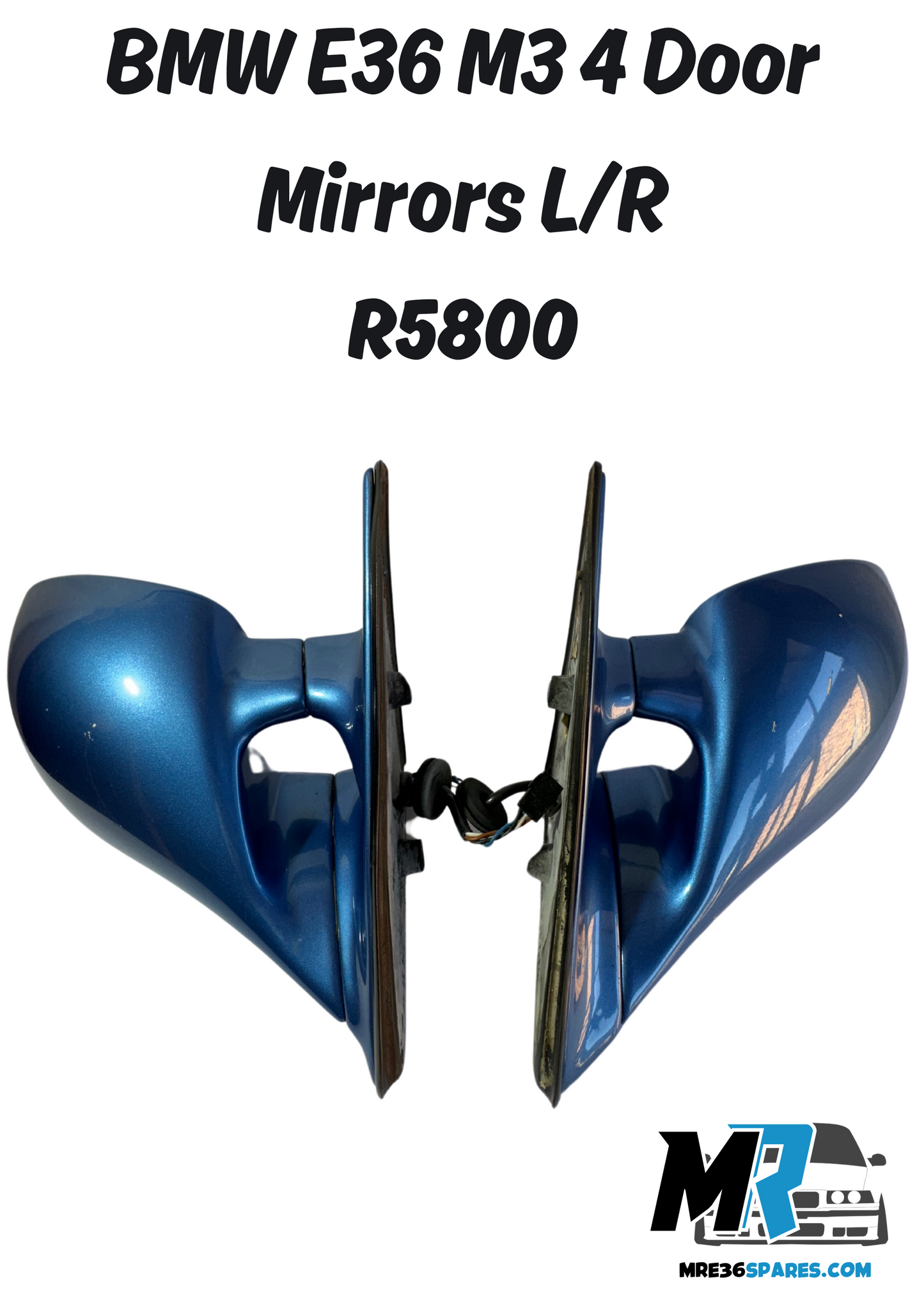 BMW E36 M3 SIDE MIRRORS OEM SEDAN