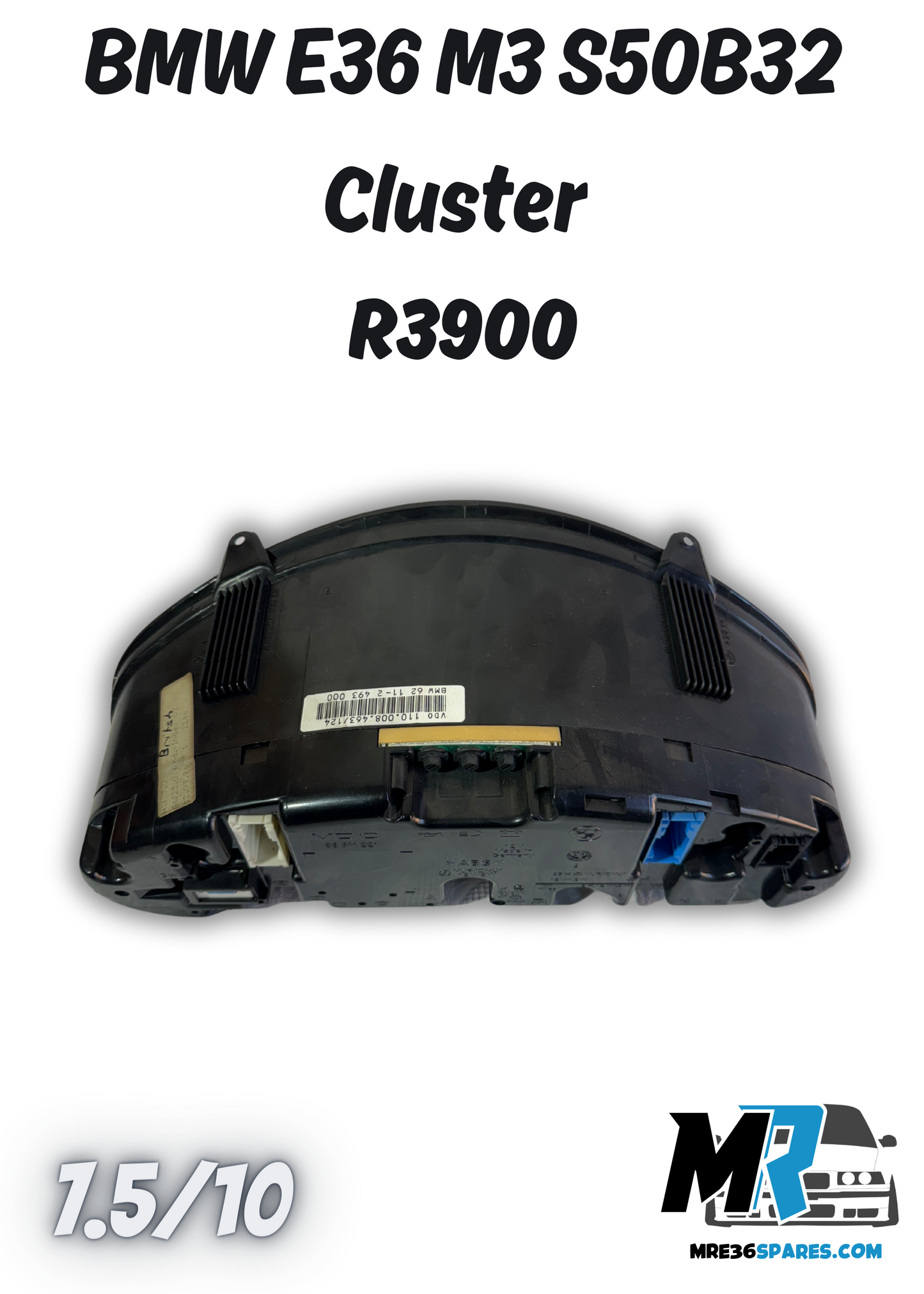 BMW E36 M3 S50B32 CLUSTER