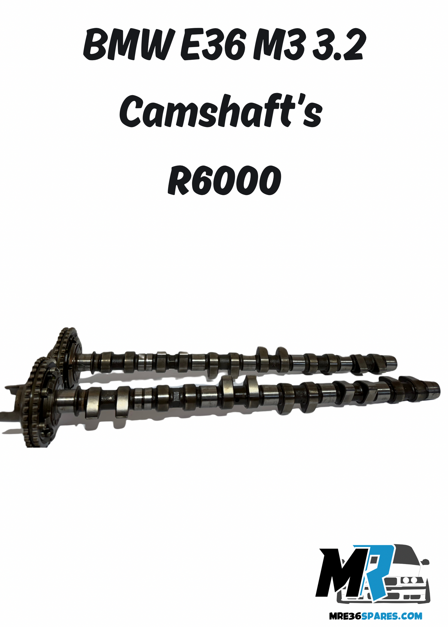 M3 S50 SET INLET AND EXHAUST CAMSHAFTS